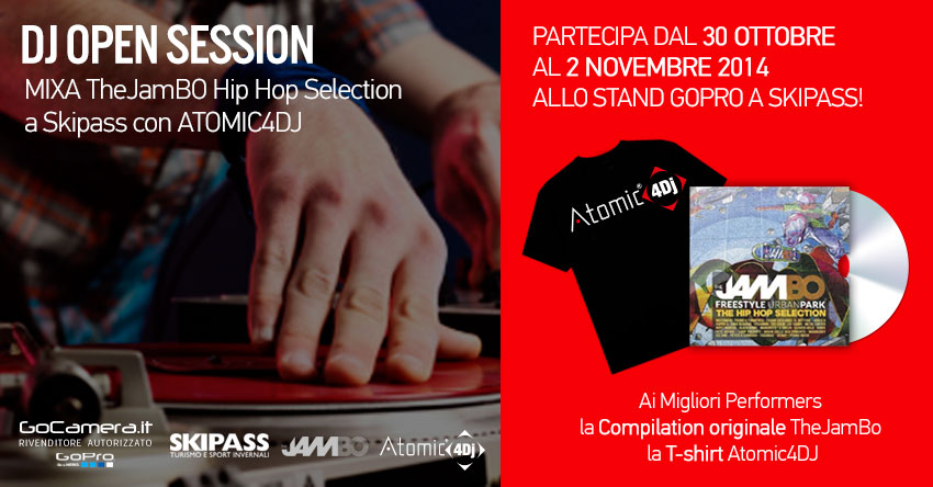 Vinci con Atomic4DJ a Skipass 2014